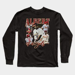 Albert Pujols Vintage Bootleg Long Sleeve T-Shirt